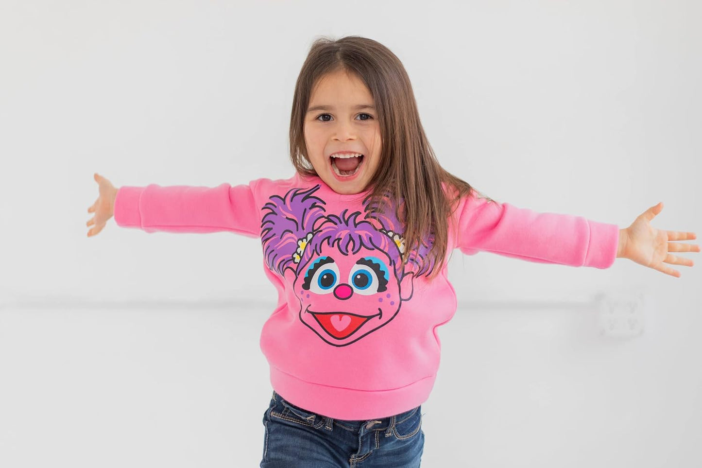 Elmo Abby Cookie Monster Fleece Pullover Hoodie Infant to Little Kid