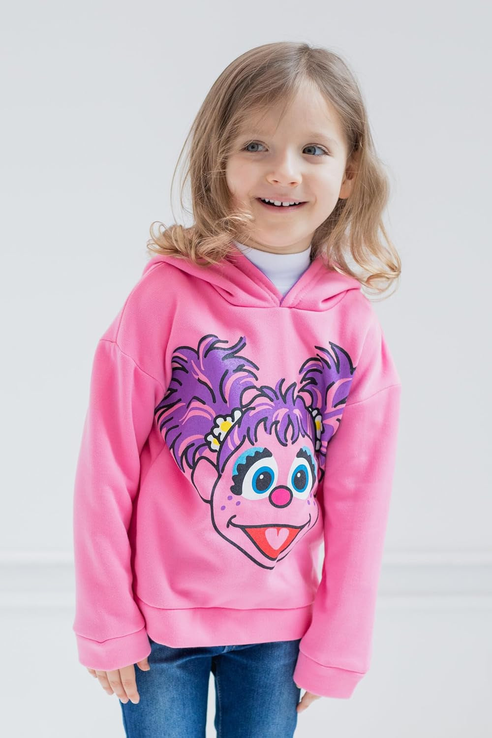 Elmo Abby Cookie Monster Fleece Pullover Hoodie Infant to Little Kid