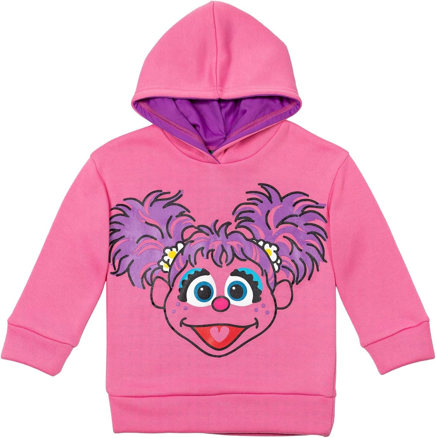 Elmo Abby Cookie Monster Fleece Pullover Hoodie Infant to Little Kid